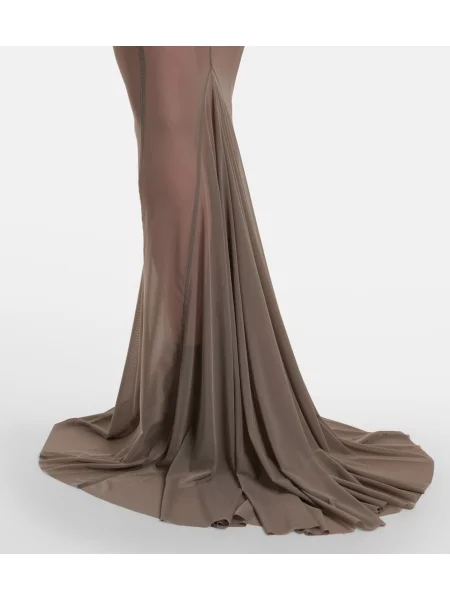 Rochie Rick Owens din tul gri