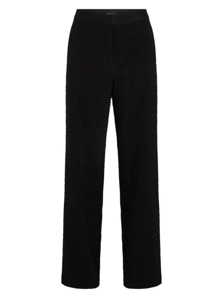 Karl Lagerfeld Pantaloni eleganți negru