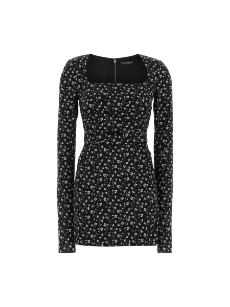 Sukienka mini Dolce And Gabbana czarna
