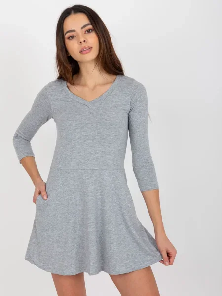 Rochie Fashionhunters de costum gri