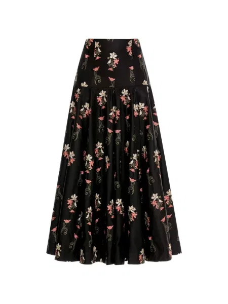 Fusta maxi Agua By Agua Bendita negru