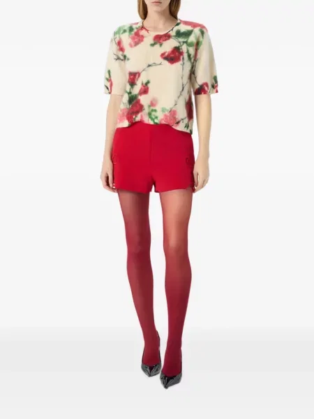 Pulover Blumarine cu model floral cu imagine