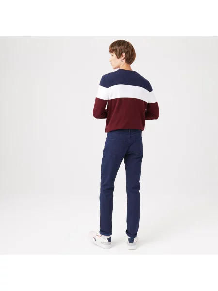 Lacoste Spodnie Lacoste granatowe