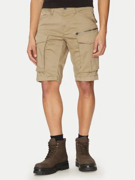 G-Star Raw Szövet rövidnadrág Rovic Zip khaki