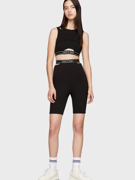 Спортивні шорти Tommy Jeans чорні