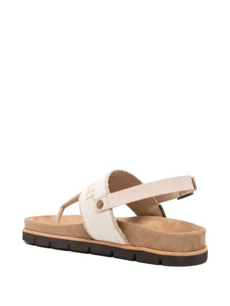 Sandale Barbour cu broderie slingback