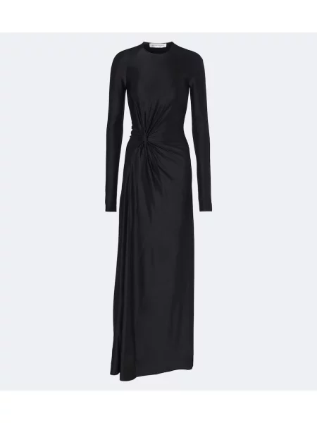 Rochie Victoria Beckham din jerseu negru