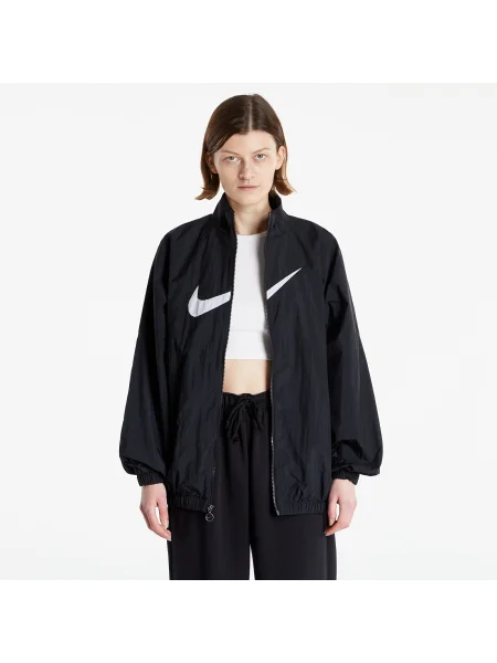 Nike Sportswear Essential Woven Jacket Black/ White alb