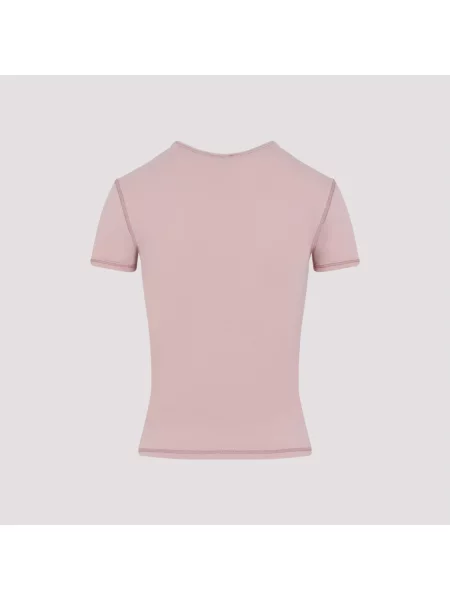 Diesel Koszulki Kobieta XS T-shirt T-uncuties z logo serca różowy