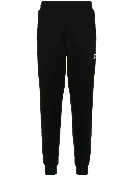 Leggings Adidas cu dungi cu imagine alergare negru