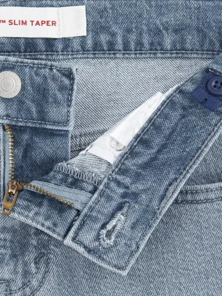 Levi's дънки slim taper за деца SLIM TAPER JEANS сиво