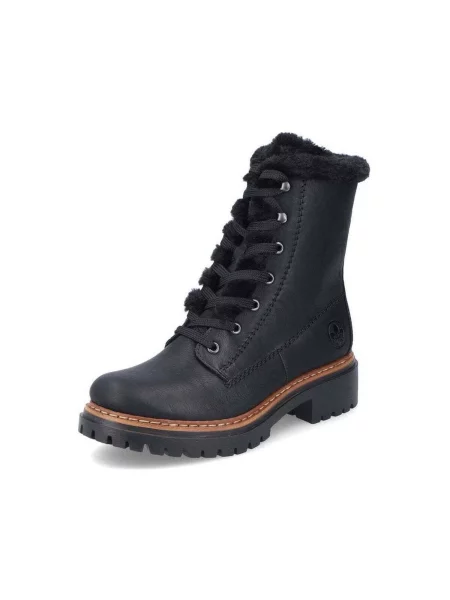 Kotníkové boty Rieker černé