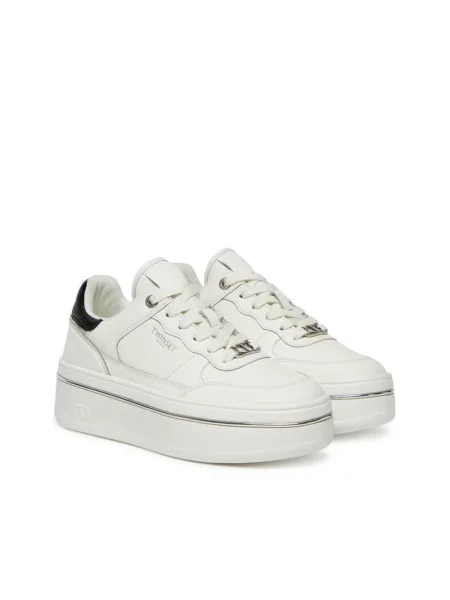 Sneakersy TWINSET białe