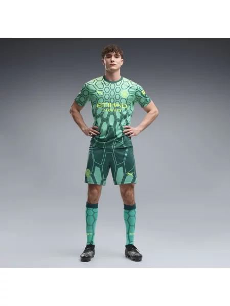 PUMA szorty bramkarskie Manchester City Akcesoria S zielony