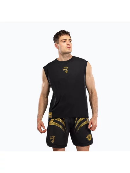 Tricou pentru bărbați Venum x Mike Tyson Tiger Sleeveless black/gold negru