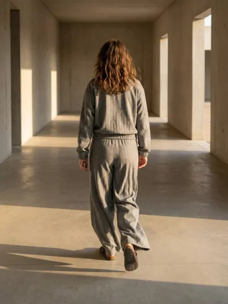 Класичні штани Seventeen кашемір сірий