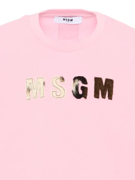 Gyerek póló Msgm rózsaszín
