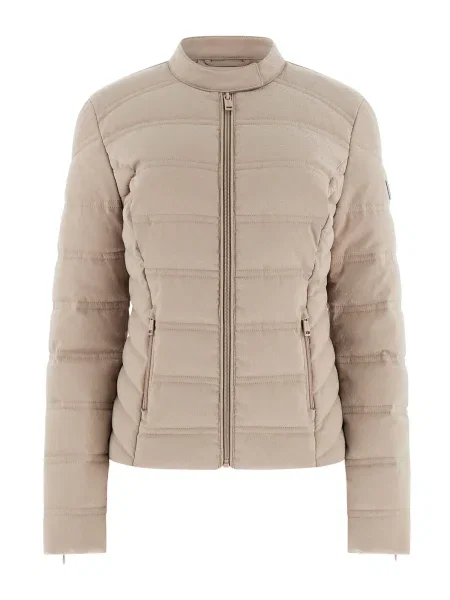 GUESS Geacă de primăvară-toamnă NEW VONA maro cappuccino bej