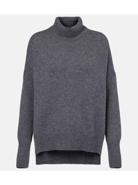 Heláncă Lisa Yang din cașmir gri