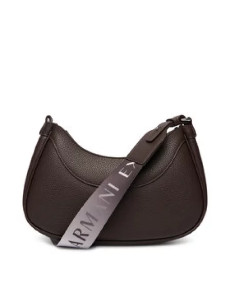 Kabelka Armani Exchange hnědá