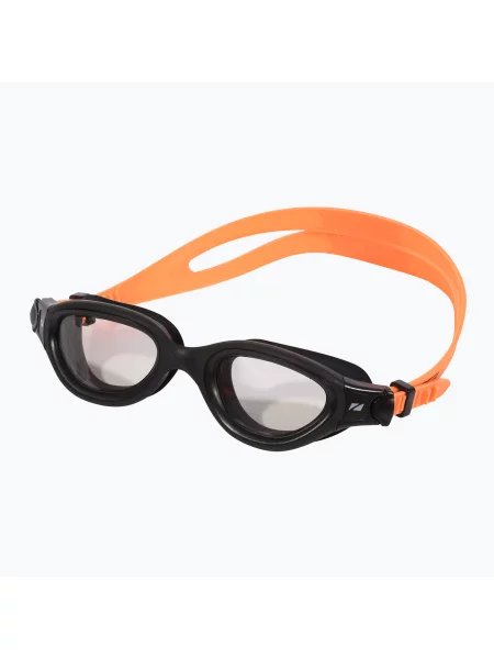 Okulary do pływania Venator-X black/neon orange czarne
