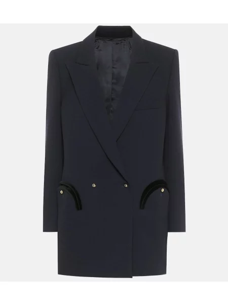 Marynarka Blazã© Milano wełniana niebieska