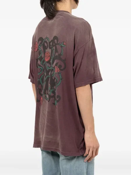Tricou Kamiya cu imagine roz