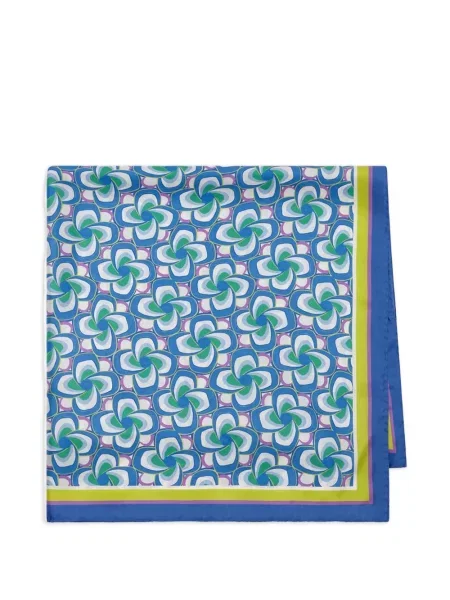 Fular Maliparmi cu imagine albastru