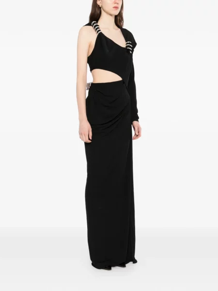 Rochie maxi Christopher Esber de costum negru