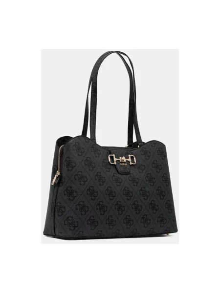 Guess torebka shopper JANIE czarna