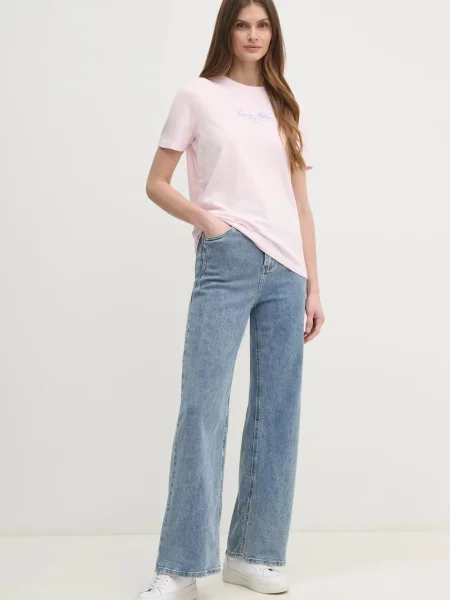 Tommy Hilfiger tričko ružová