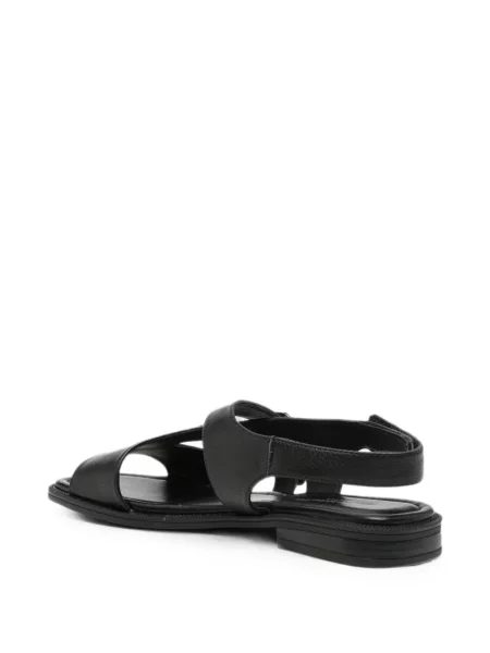 Sandale Sergio Moretti Firenze cu cataramă slingback negru