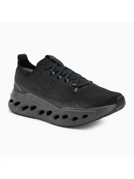Încălțăminte de alergare pentru bărbați On Cloudsurfer Max Wide black/eclipse negru
