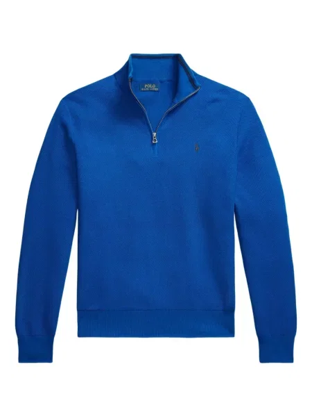 Iš natūralios odos trumpas dryžuotos polo marškinėliai Polo Ralph Lauren pilka