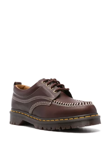 Pantofi derby Dr. Martens maro