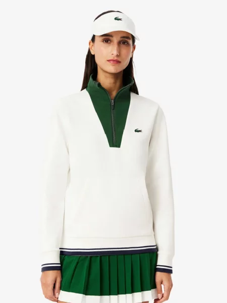 Толстовка Lacoste біла