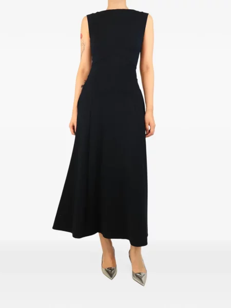 Rochie midi Me+em fără mâneci negru