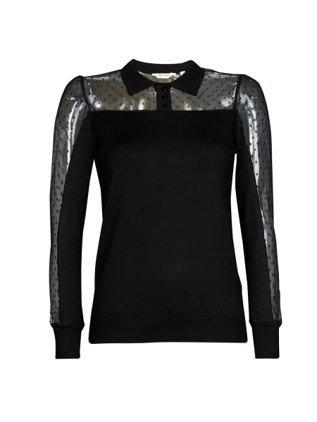 Pulover Naf Naf črna