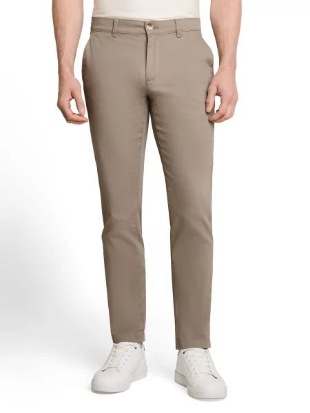 TOM TAILOR Chino nohavice Travis tmavošedá