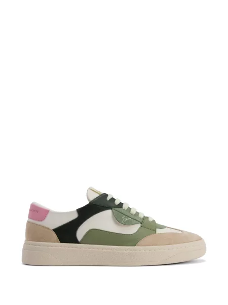 Sneakerși Giuseppe Zanotti din piele verde