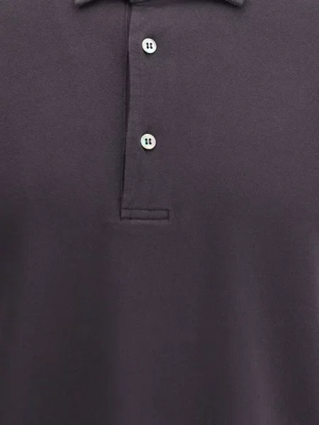 Scurt tricou polo Loro Piana negru