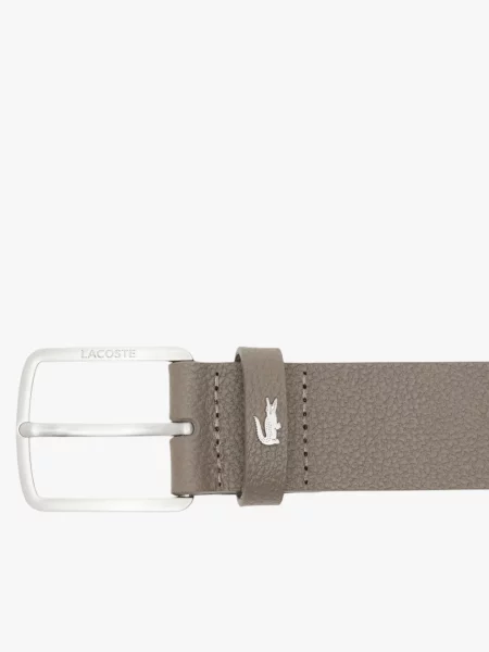 Ремень Lacoste бежевый