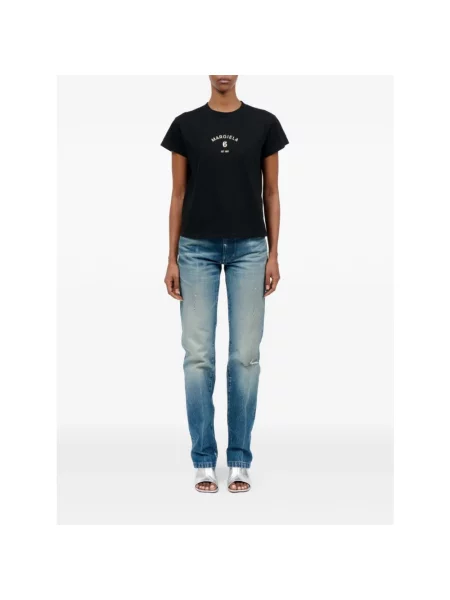 Koszulka Mm6 Maison Margiela czarna