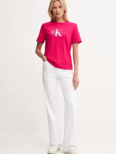 Calvin Klein Jeans kratka majica roza