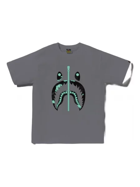 Tricou A Bathing Ape® cu imagine alb