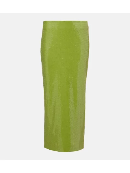 Fustă tip creion Oscar De La Renta verde