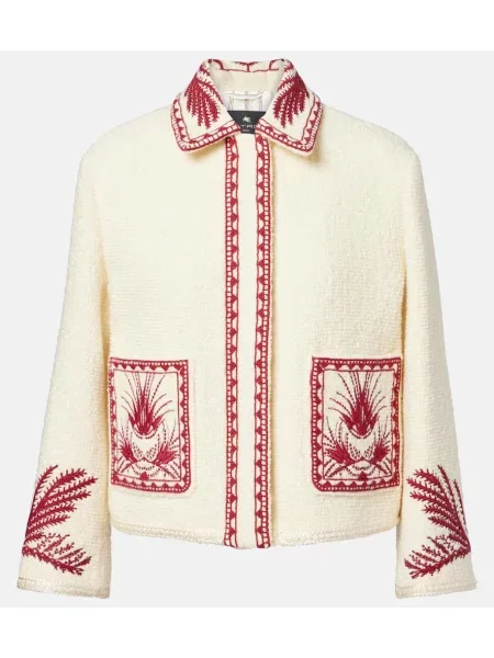 Geacă Etro de lână bej