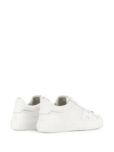Fűzős csipkés sneaker Hogan autogrammal fehér
