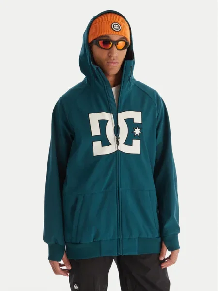 DC Shoes Prechodná bunda Zelená čierna