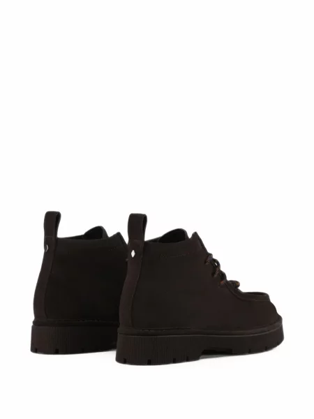 Botine Panchic din piele de căprioară maro